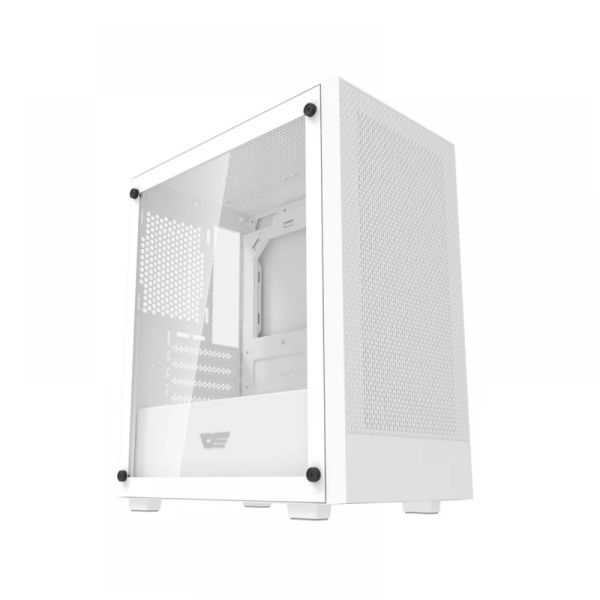 Darkflash M305 Mesh számítógépház ventilátorok nélkül (Fehér) (M305 MESH_WHITE)